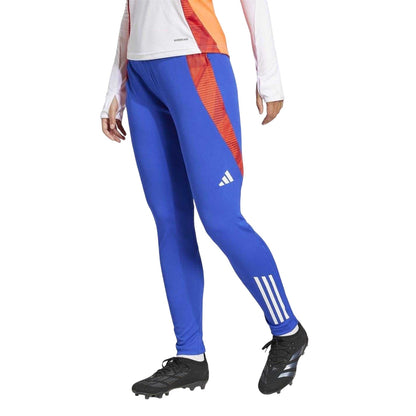Lucid Blue - Pack Shot - Adidas Womens-Ladies Tiro 24 Slim Tracksuit Bottoms
