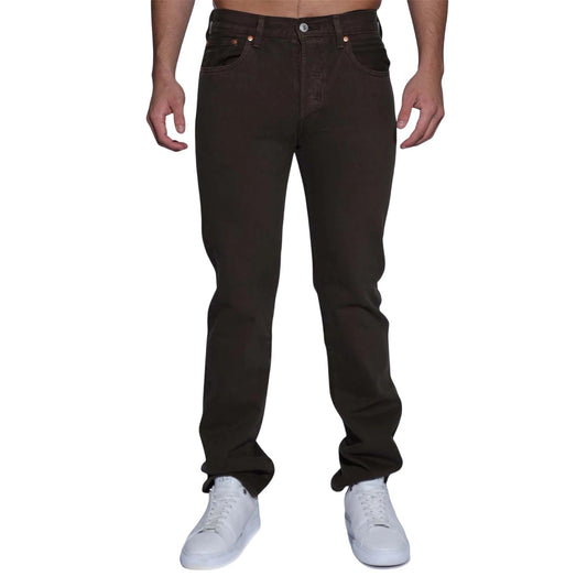 Black - Front - Levis Mens Motion 5 Pockets Straight Leg Jeans
