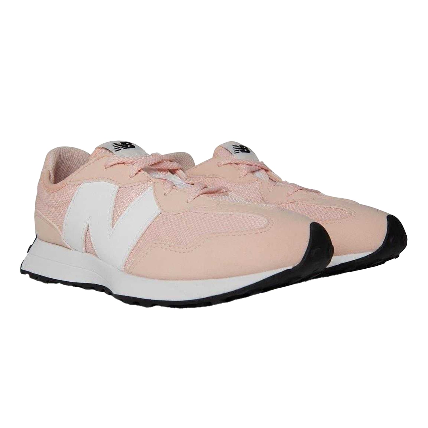 Pink - Lifestyle - New Balance Childrens-Kids 327 Mesh Running Trainers