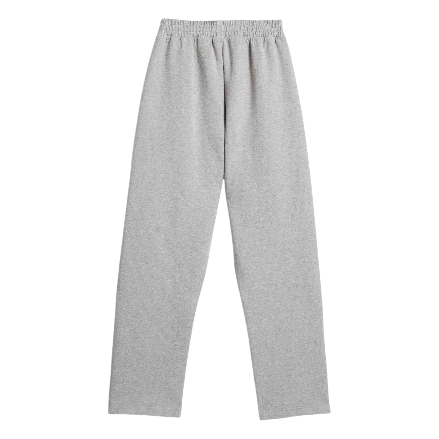 Grey Heather Marl - Back - Adidas Mens Tracksuit Bottoms