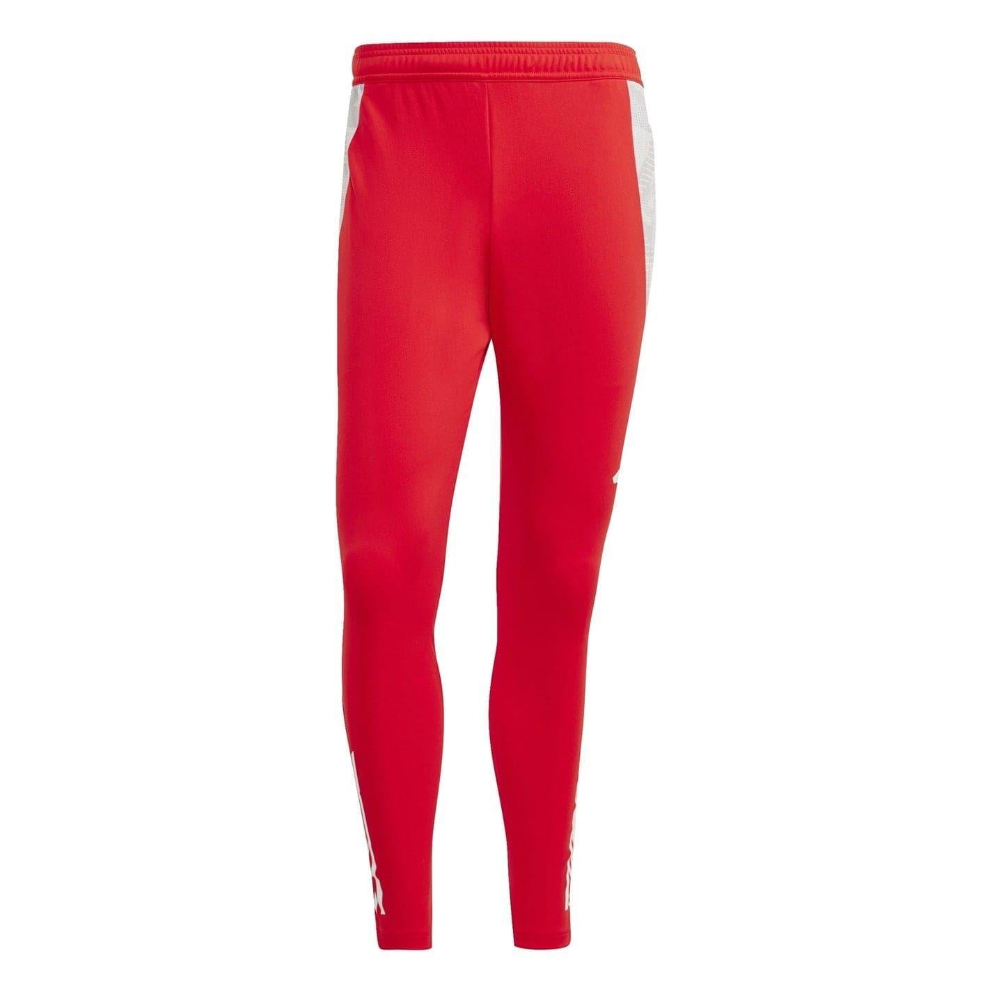 Vivid Red - Front - Adidas Mens Tiro 24 Tracksuit Bottoms
