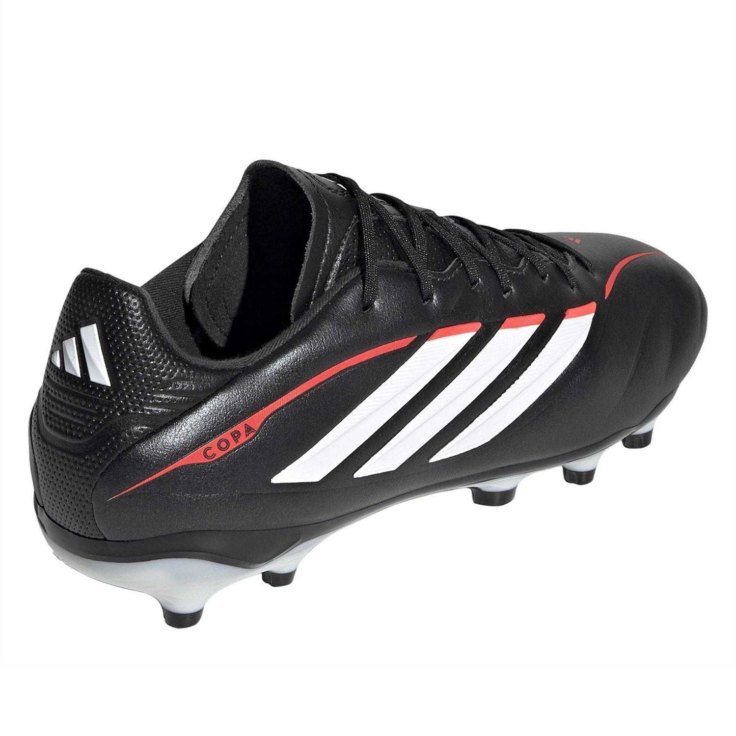 Black-Red - Back - Adidas Womens-Ladies Copa Pure IV League Firm Ground Football Boots