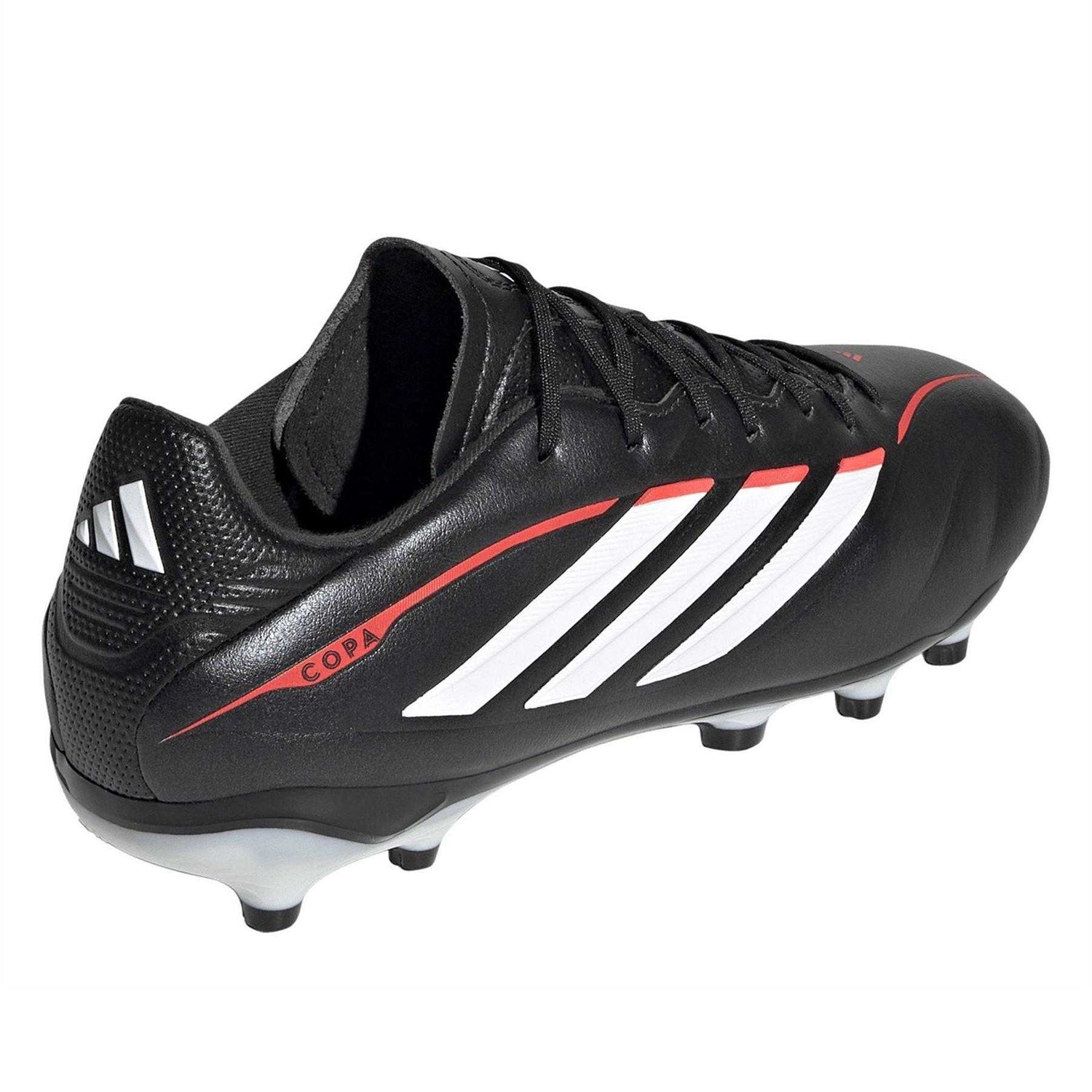 Black-Red - Back - Adidas Womens-Ladies Copa Pure IV League Firm Ground Football Boots