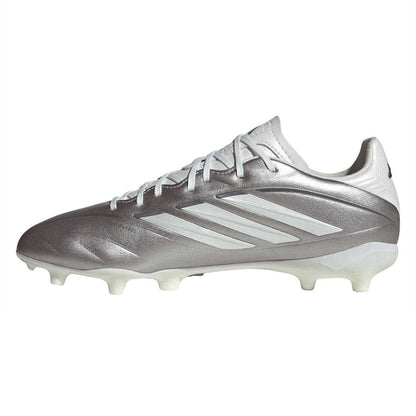 Silver - Side - Adidas Womens-Ladies Copa Pure IV League Firm Ground Football Boots