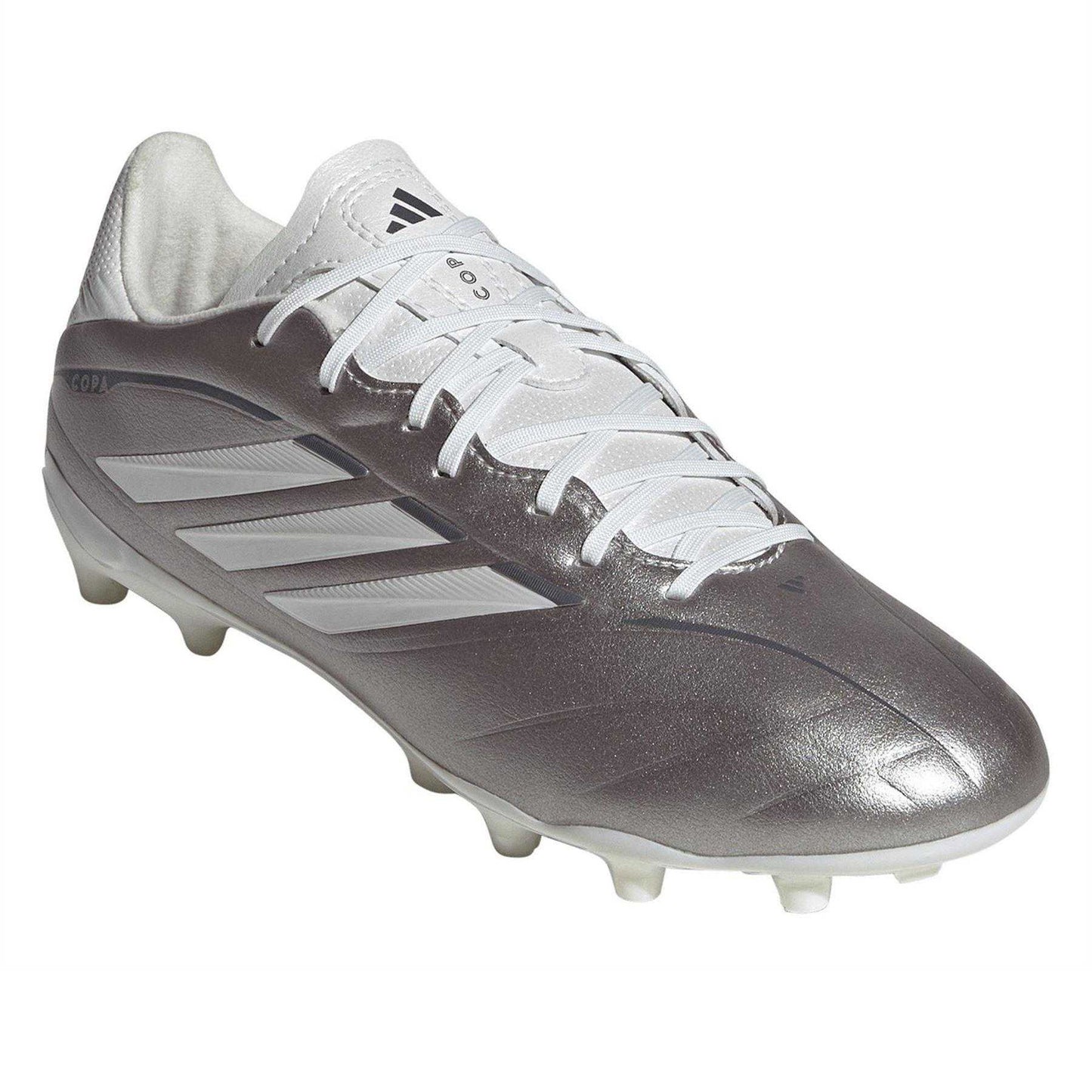 Silver - Pack Shot - Adidas Womens-Ladies Copa Pure IV League Firm Ground Football Boots