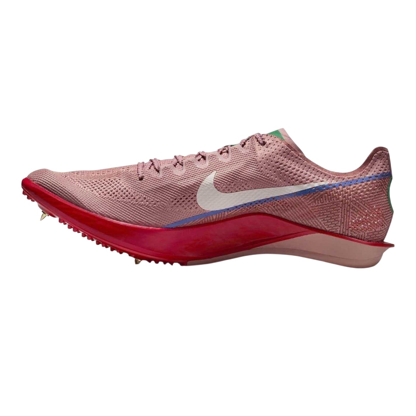 Red - Side - Nike Mens Dragonfly 2 Running Athletic Shoe Spikes