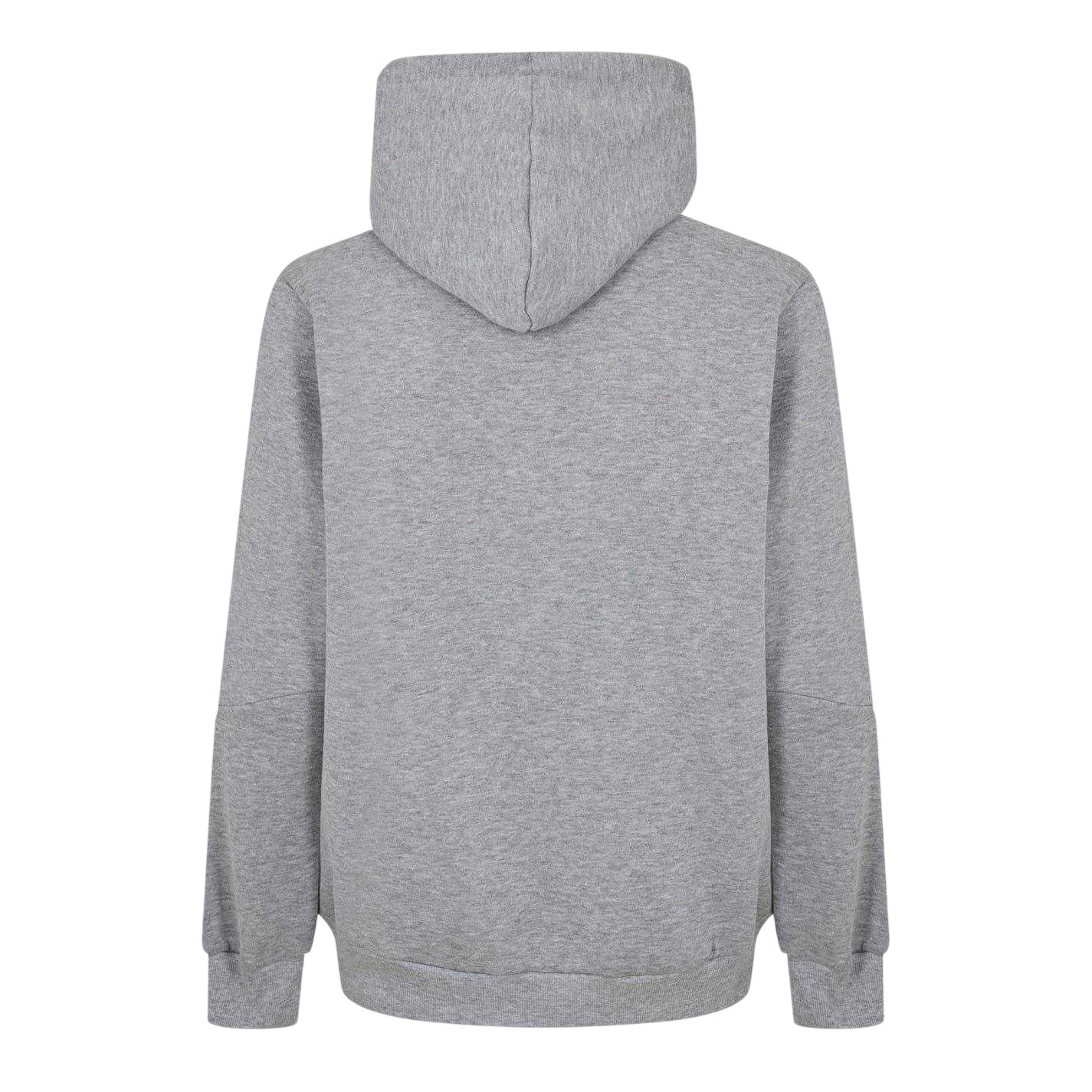 Grey - Back - Source Lab Mens West Ham United FC Hoodie