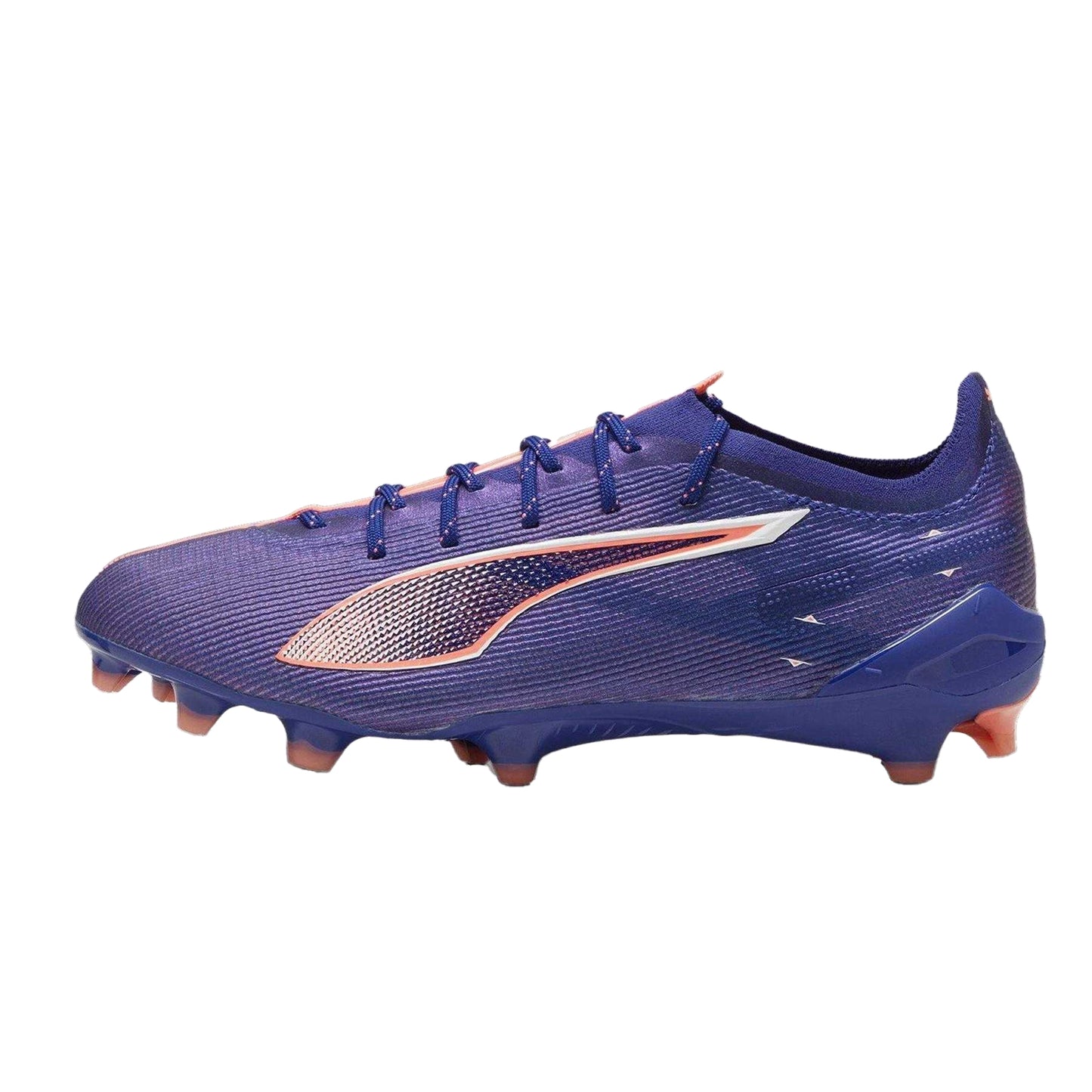 Purple-White-Orange - Back - Puma Mens Ultra 5 Ultimate Firm Ground Football Boots