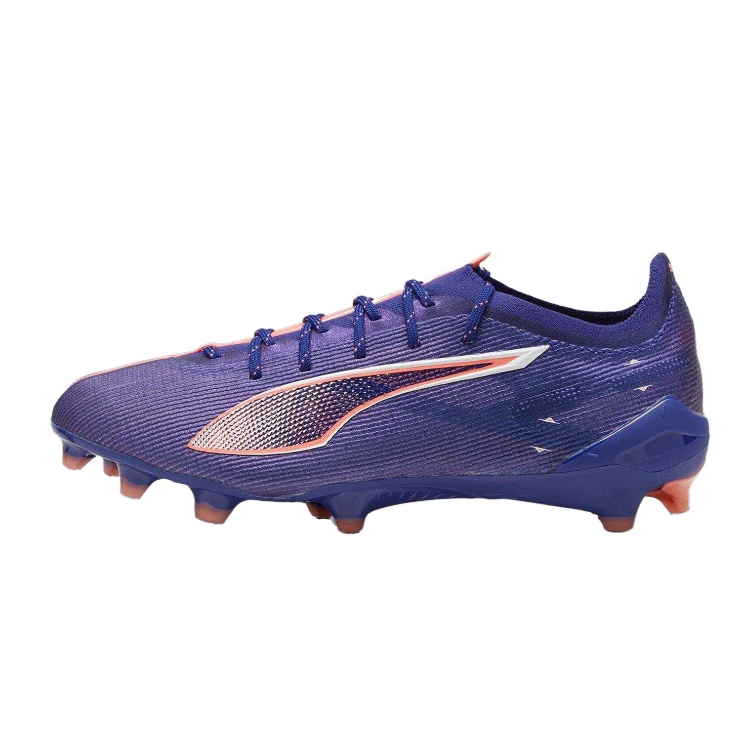 Purple-White-Orange - Back - Puma Mens Ultra 5 Ultimate Firm Ground Football Boots