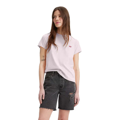 Mauve - Side - Levis Womens-Ladies The Perfect T-Shirt