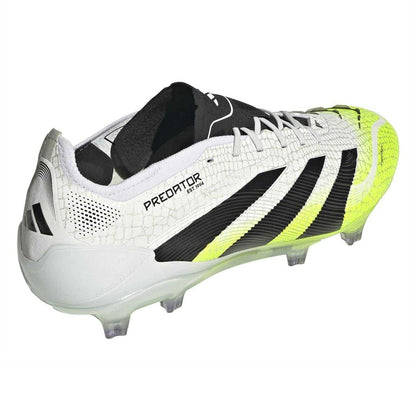 White-Lemon - Back - Predator Mens Predator Elite Firm Ground Football Boots