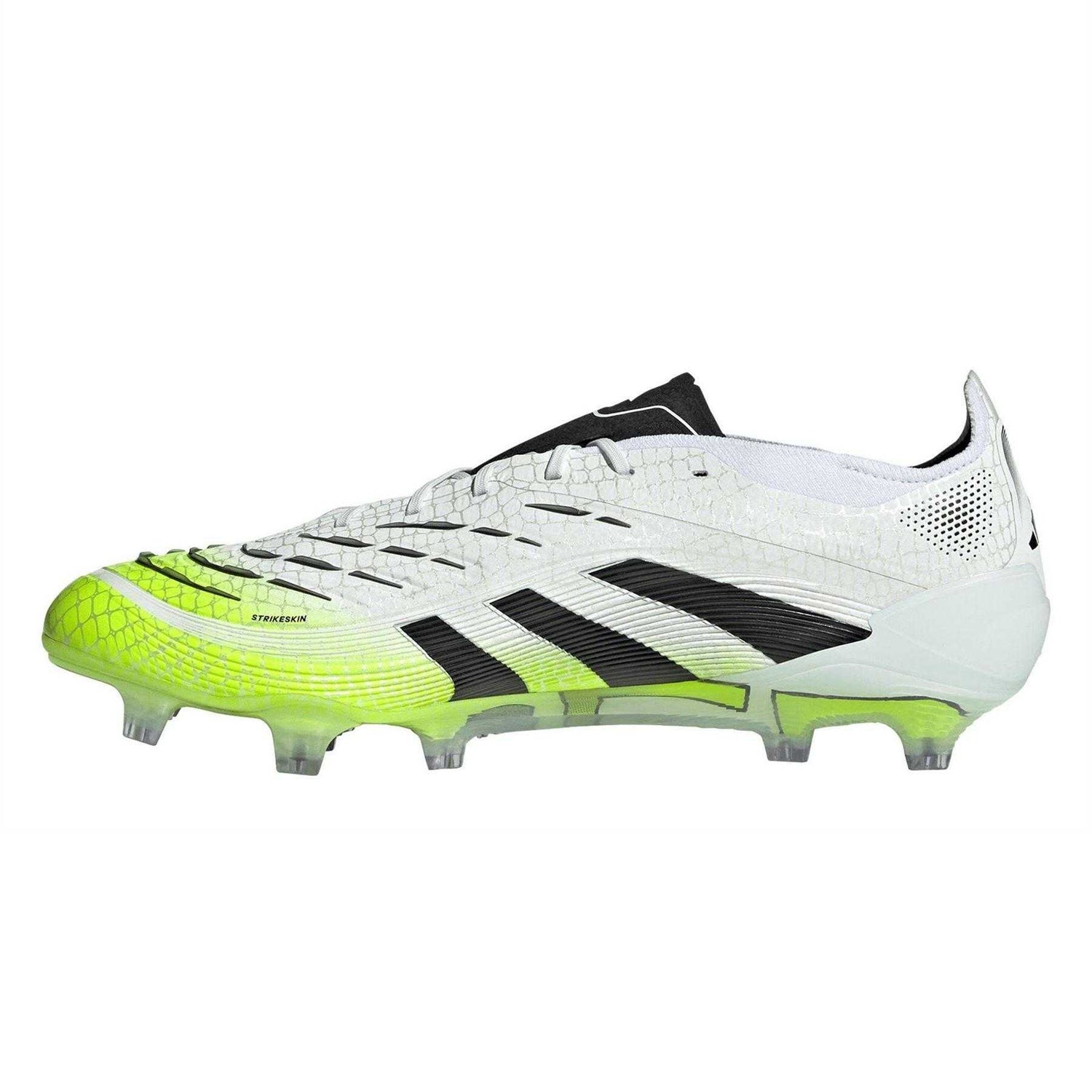 White-Lemon - Side - Predator Mens Predator Elite Firm Ground Football Boots