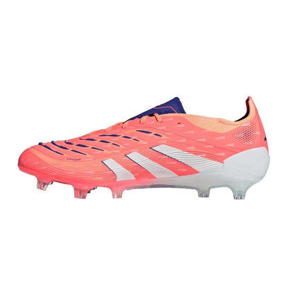 Orange-White - Side - Predator Mens Predator Elite Firm Ground Football Boots