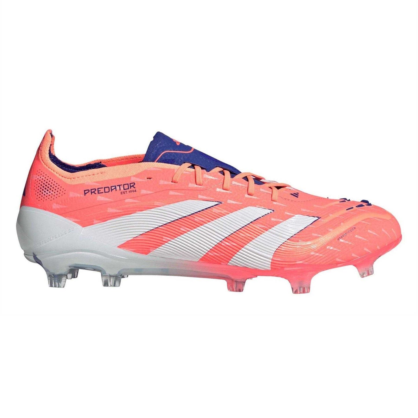 Orange-White - Front - Predator Mens Predator Elite Firm Ground Football Boots