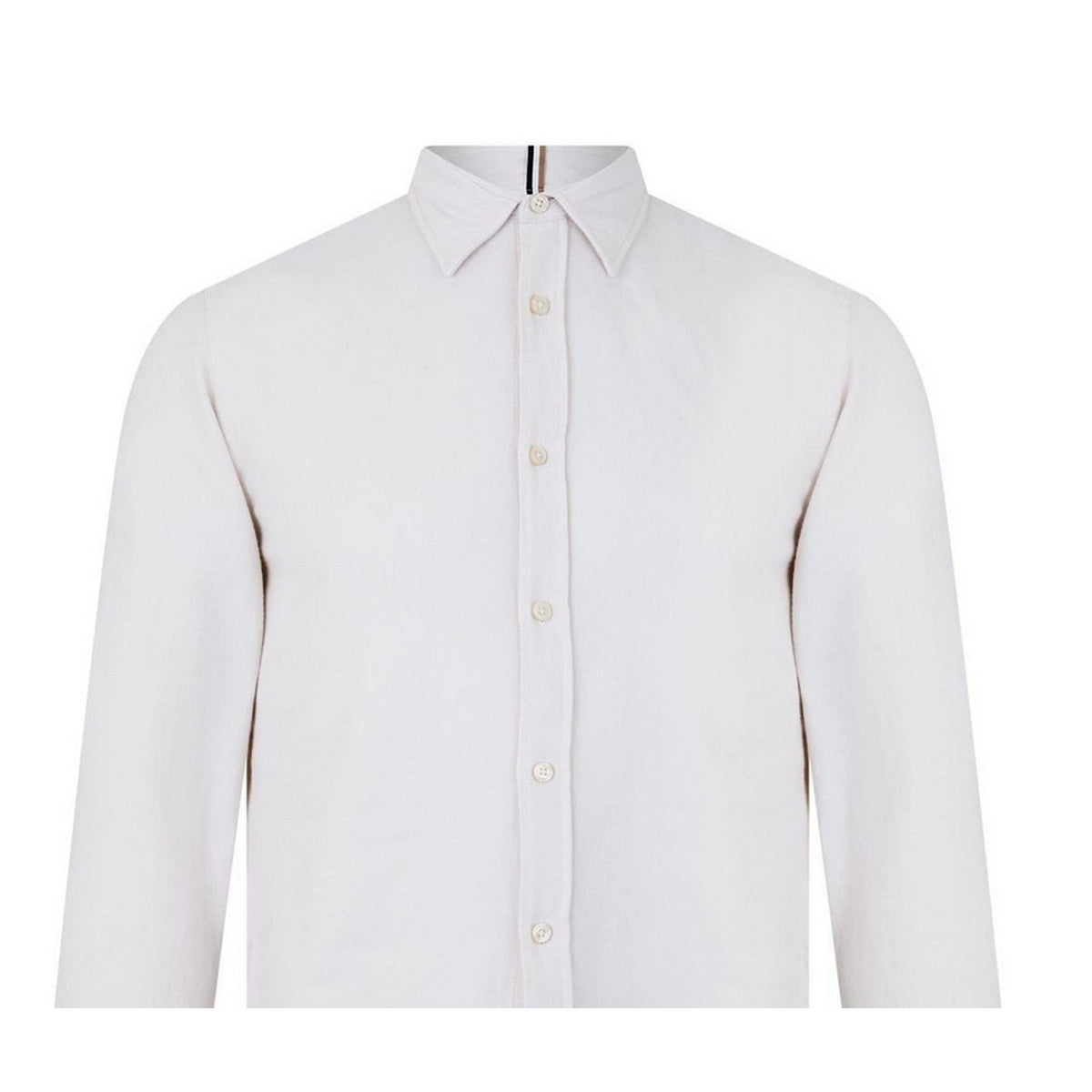 White - Side - Boss Mens C-Roan-Kent-C4 Long-Sleeved Shirt