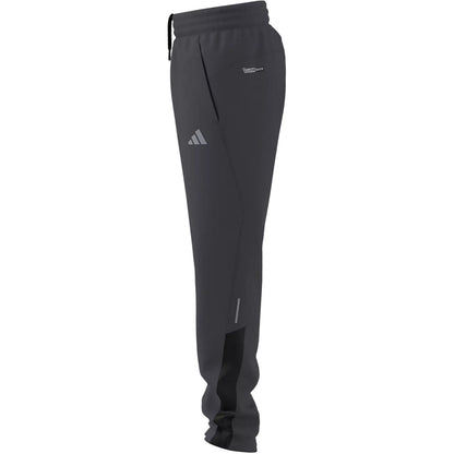 Grey - Side - Adidas Childrens-Kids Clima Tracksuit Bottoms