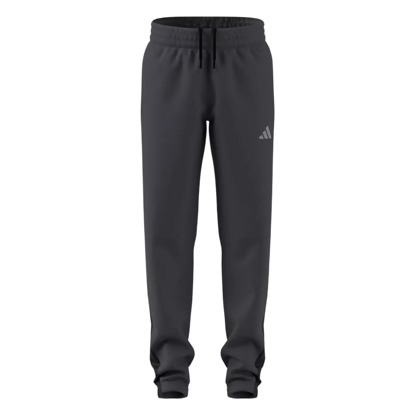 Grey - Front - Adidas Childrens-Kids Clima Tracksuit Bottoms