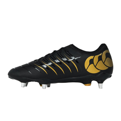 Black - Back - Canterbury Mens Phoenix 2.0 Soft Ground Rugby Boots