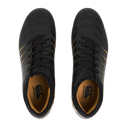 Black - Side - Canterbury Mens Phoenix 2.0 Soft Ground Rugby Boots