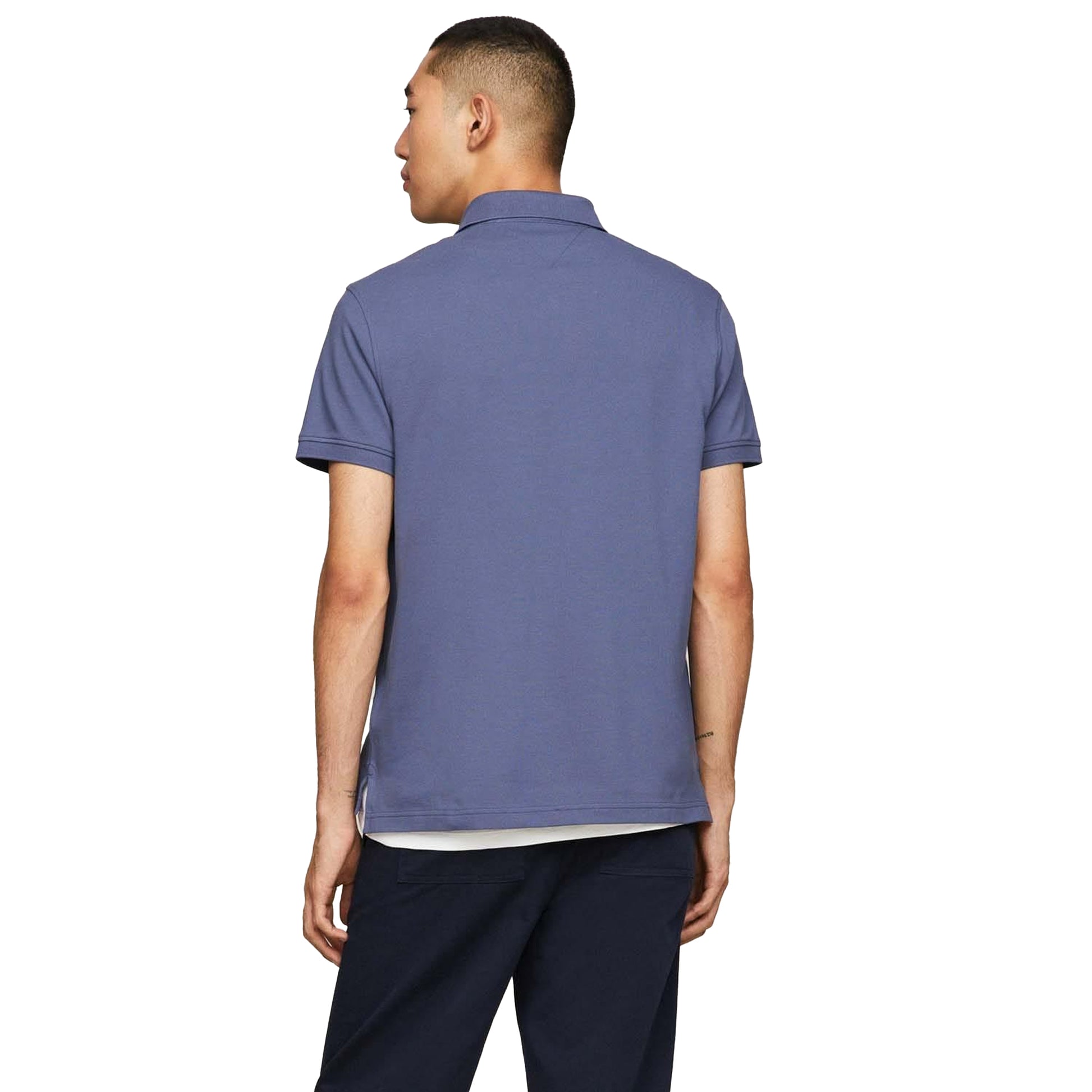 Blue - Back - Tommy Hilfiger Mens 1985 Regular Polo Shirt