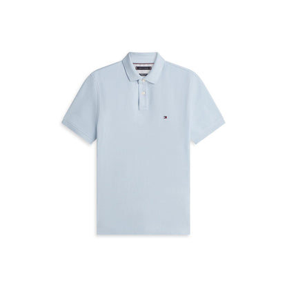 Breezy Blue - Front - Tommy Hilfiger Mens 1985 Regular Polo Shirt