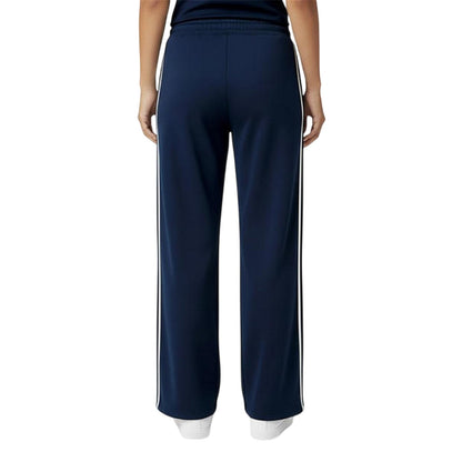 Navy - Lifestyle - Jack Wills Womens-Ladies Wide Leg Tracksuit Bottoms