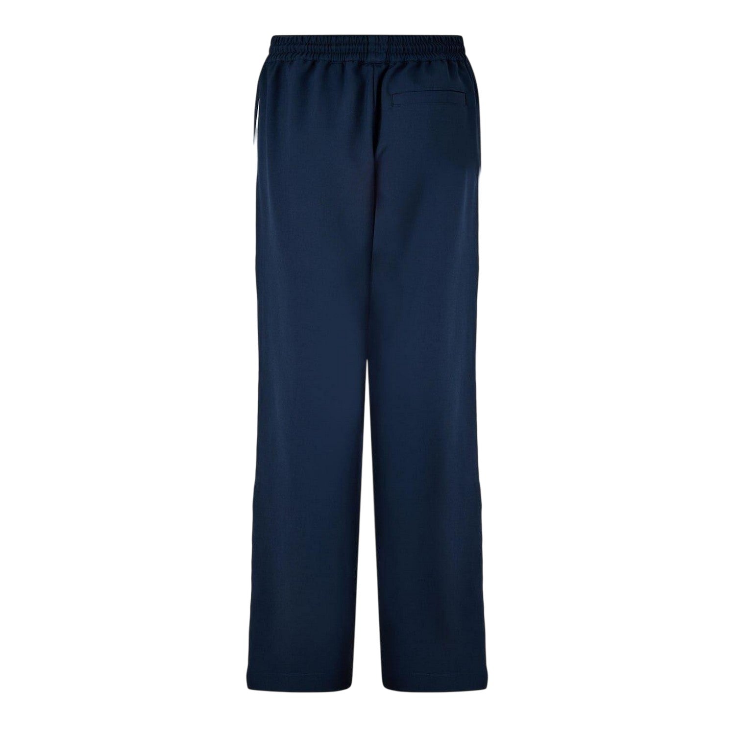 Navy - Front - Jack Wills Womens-Ladies Wide Leg Tracksuit Bottoms