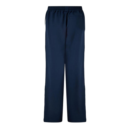 Navy - Front - Jack Wills Womens-Ladies Wide Leg Tracksuit Bottoms