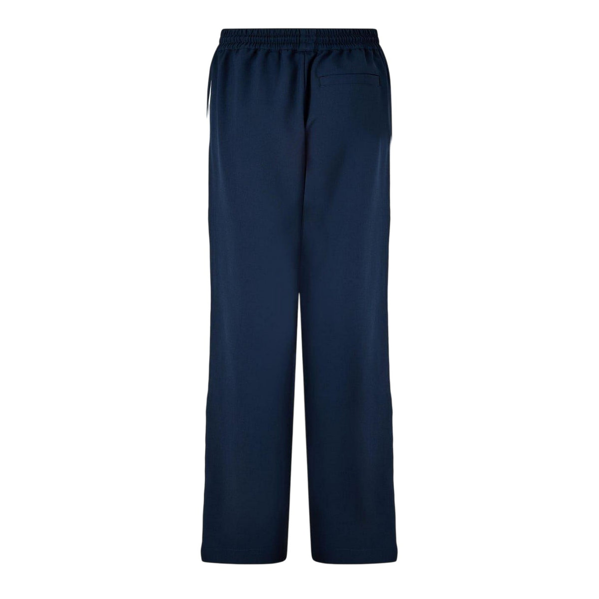 Navy - Front - Jack Wills Womens-Ladies Wide Leg Tracksuit Bottoms
