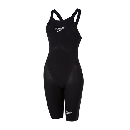Black - Front - Speedo Womens-Ladies Textured Swimwear