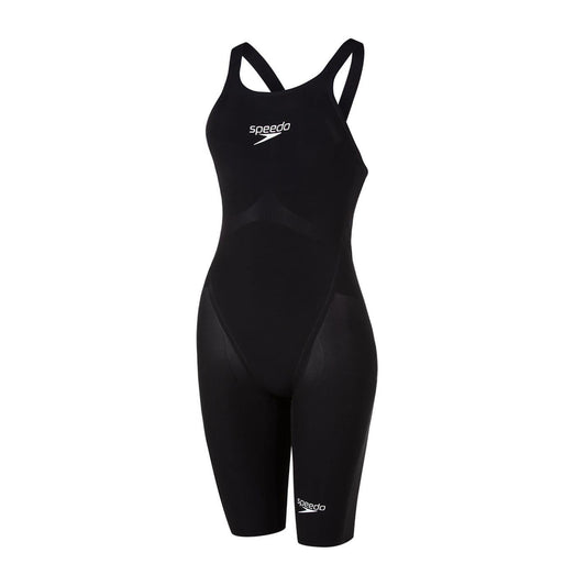 Black - Front - Speedo Womens-Ladies Textured Swimwear