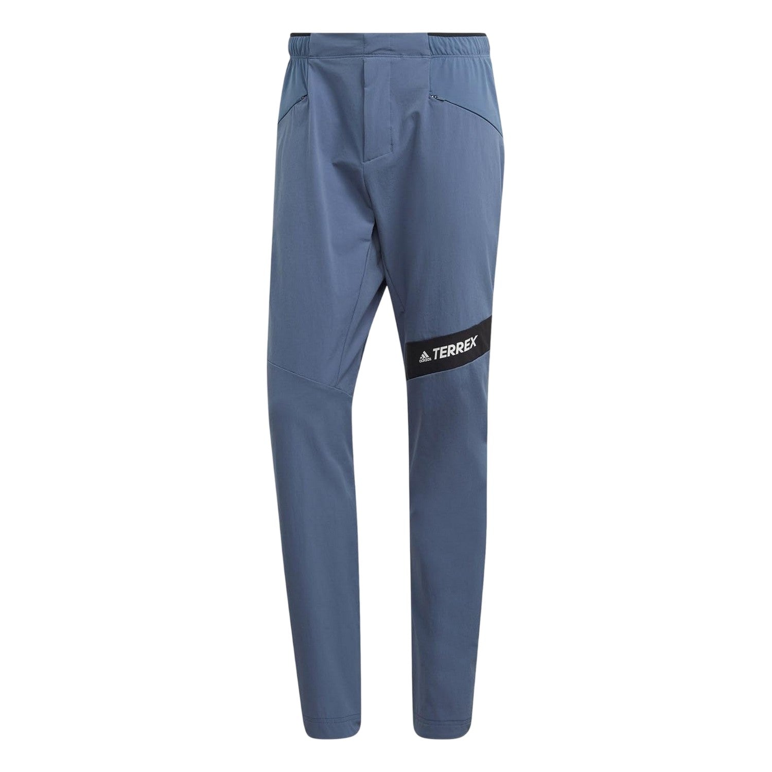 Blue - Front - Adidas Womens-Ladies Terrex Hiking Tracksuit Bottoms