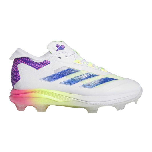 White - Front - Adidas Childrens-Kids Impact Lace Up Trainers