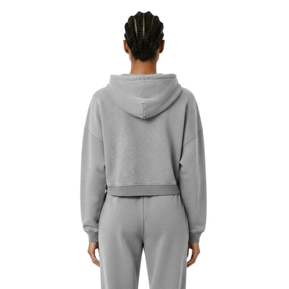 Washed Grey - Lifestyle - Jack Wills Womens-Ladies Washed Ribbed Cuff Sweat Jacket