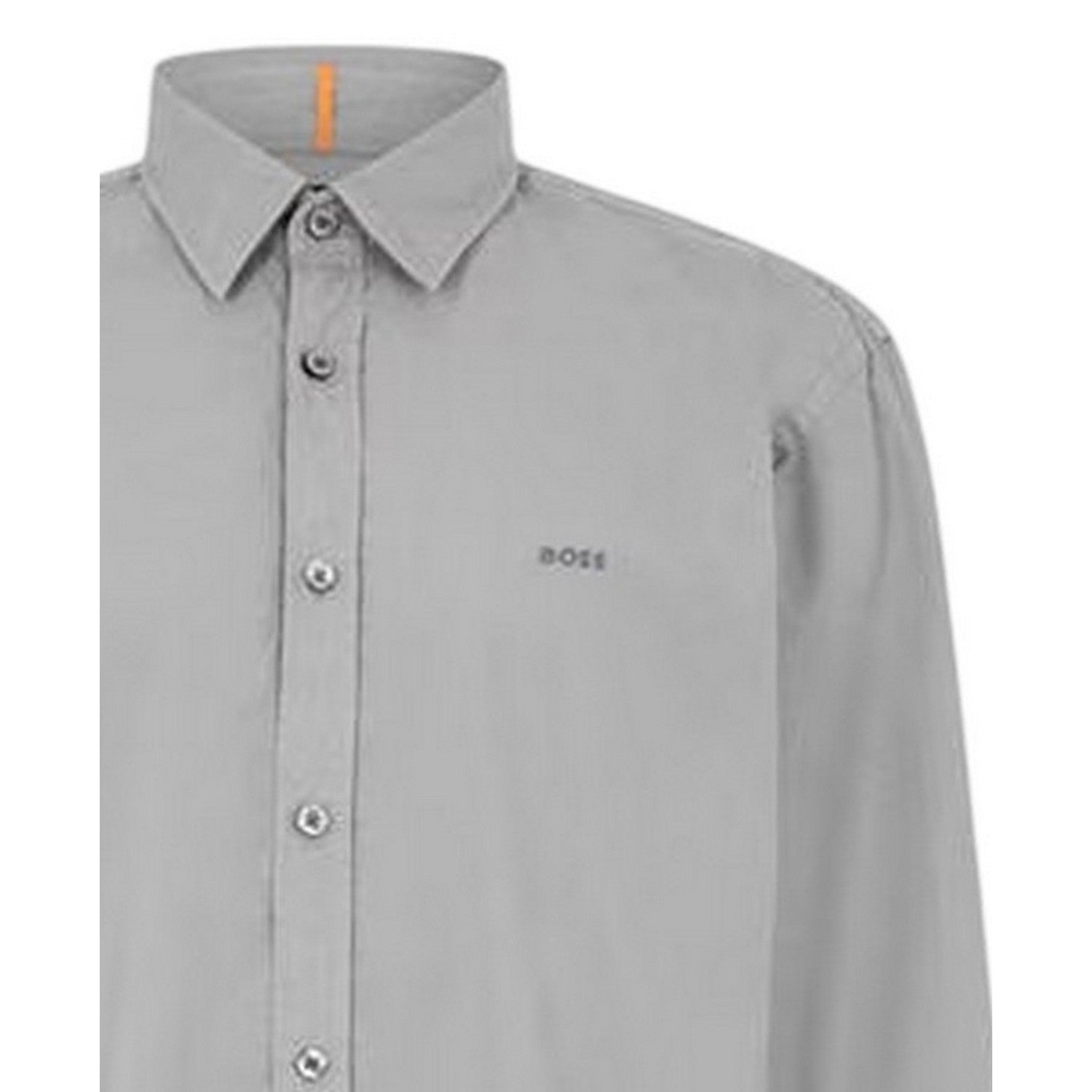 Grey - Side - Boss Mens Relegant 6 M Long-Sleeved Shirt