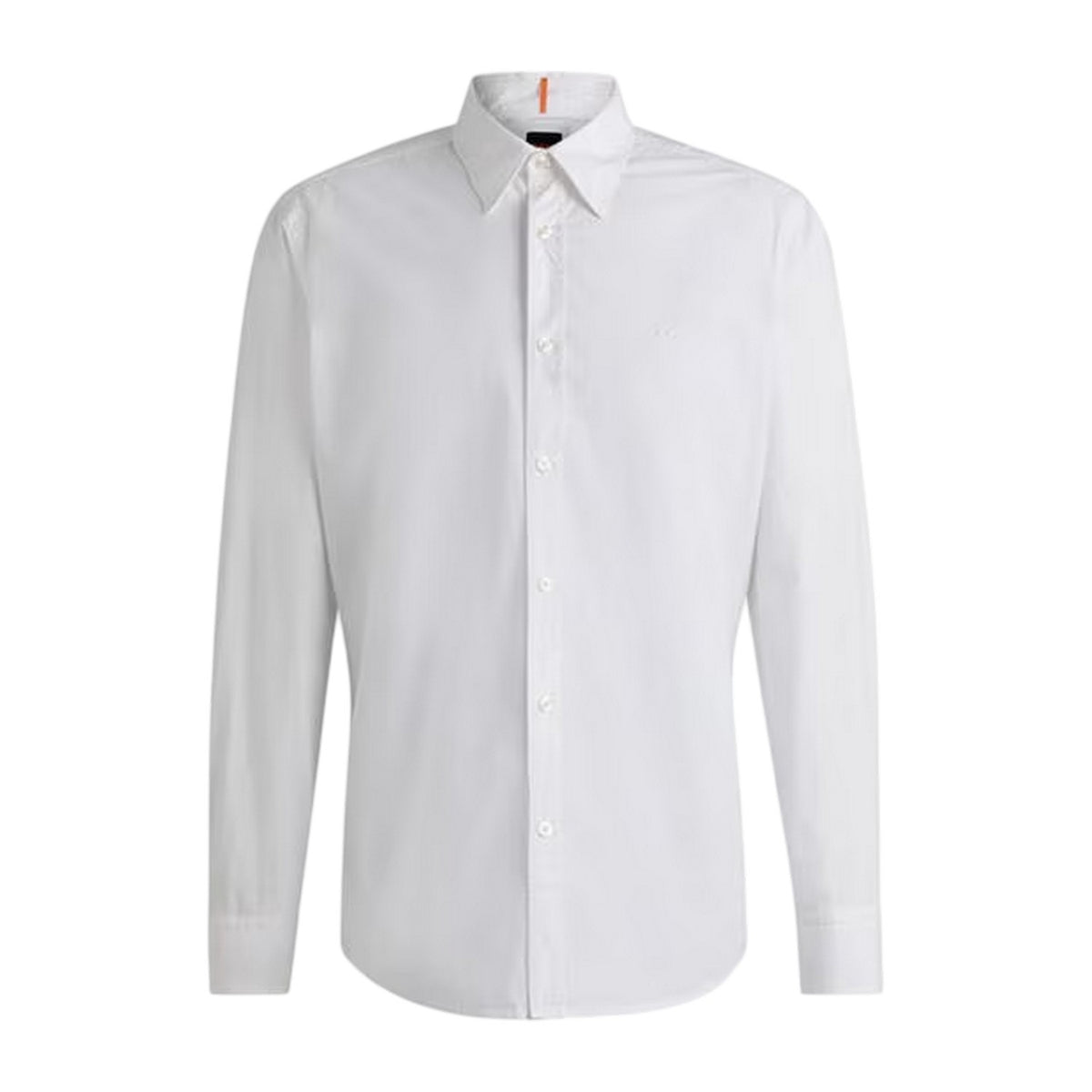 White - Front - Boss Mens Relegant 6 M Long-Sleeved Shirt