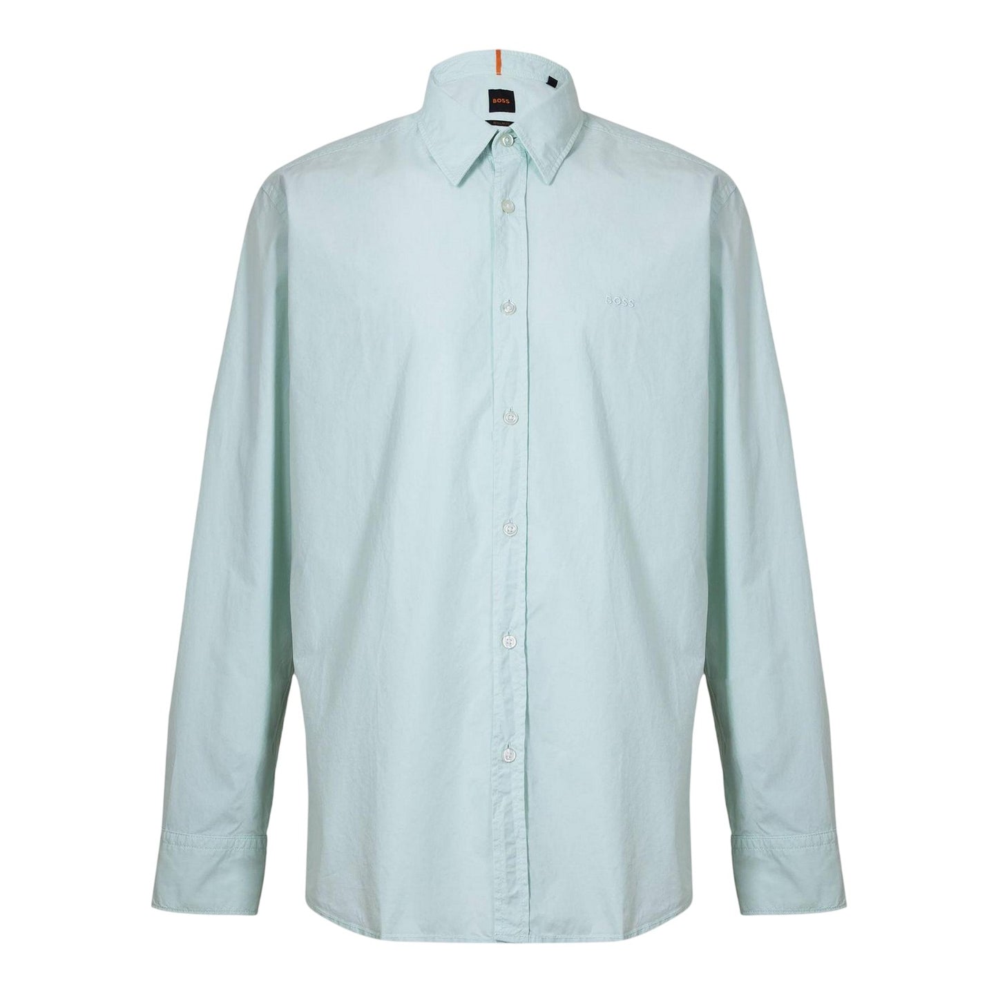 Blue - Front - Boss Mens Relegant 6 M Long-Sleeved Shirt