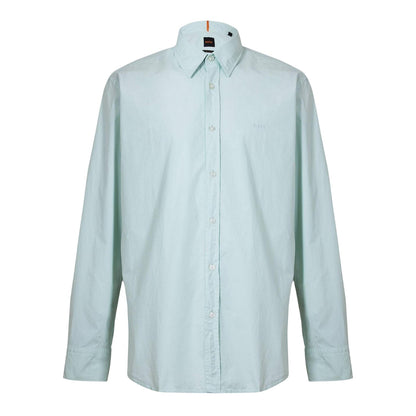 Blue - Front - Boss Mens Relegant 6 M Long-Sleeved Shirt