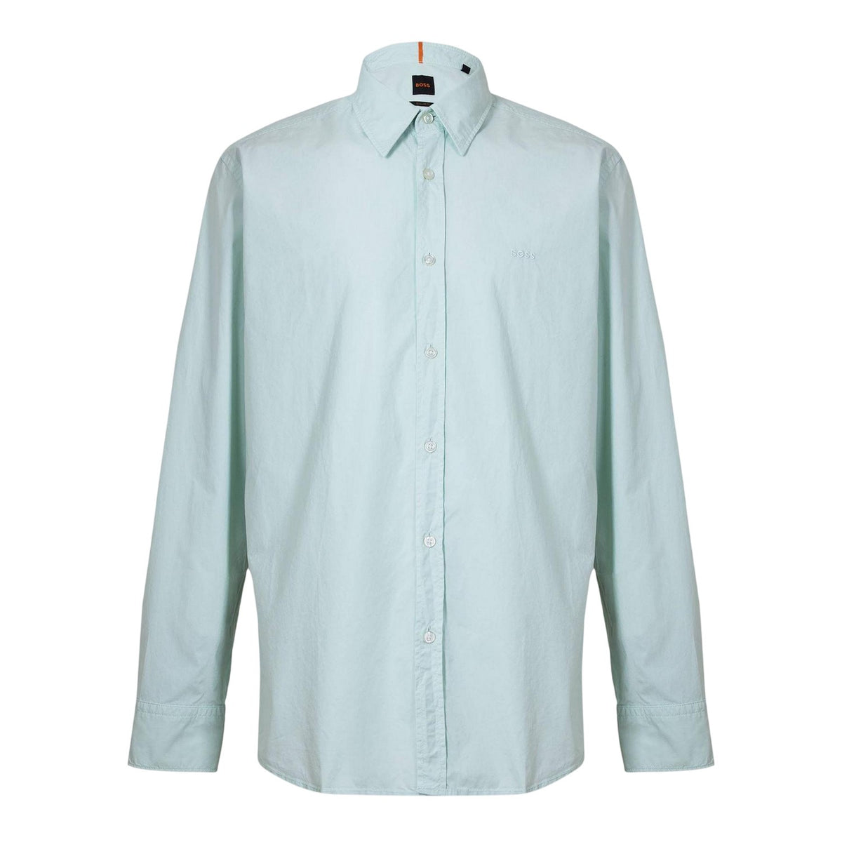 Blue - Front - Boss Mens Relegant 6 M Long-Sleeved Shirt