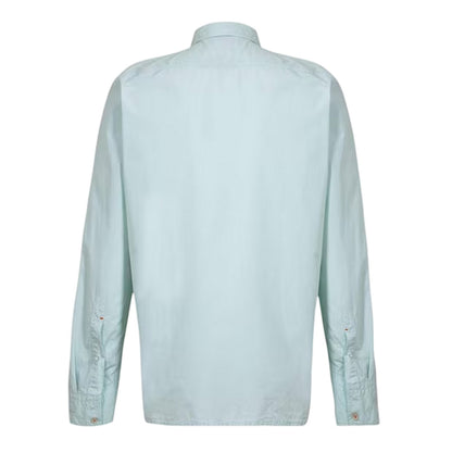 Blue - Back - Boss Mens Relegant 6 M Long-Sleeved Shirt