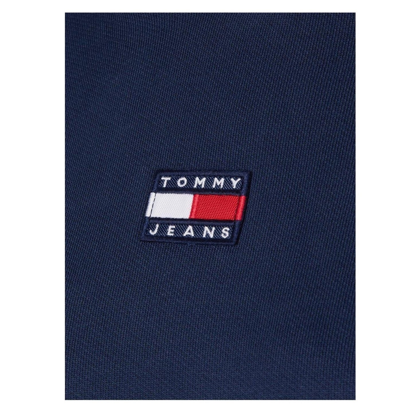 Twilight Blue - Lifestyle - Tommy Jeans Womens-Ladies Badge Relaxed Fit Hoodie