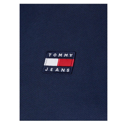 Twilight Blue - Lifestyle - Tommy Jeans Womens-Ladies Badge Relaxed Fit Hoodie