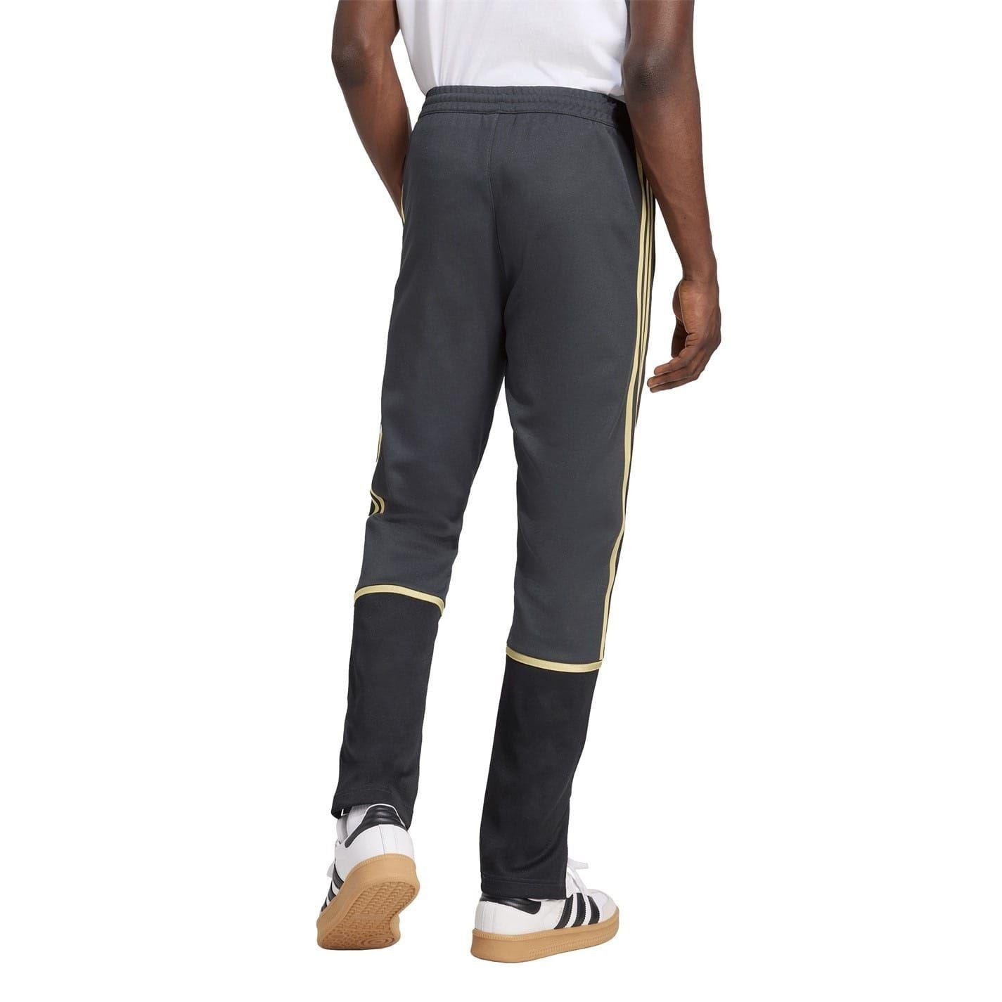 Black - Back - Adidas Mens Liverpool FC Tracksuit Bottoms