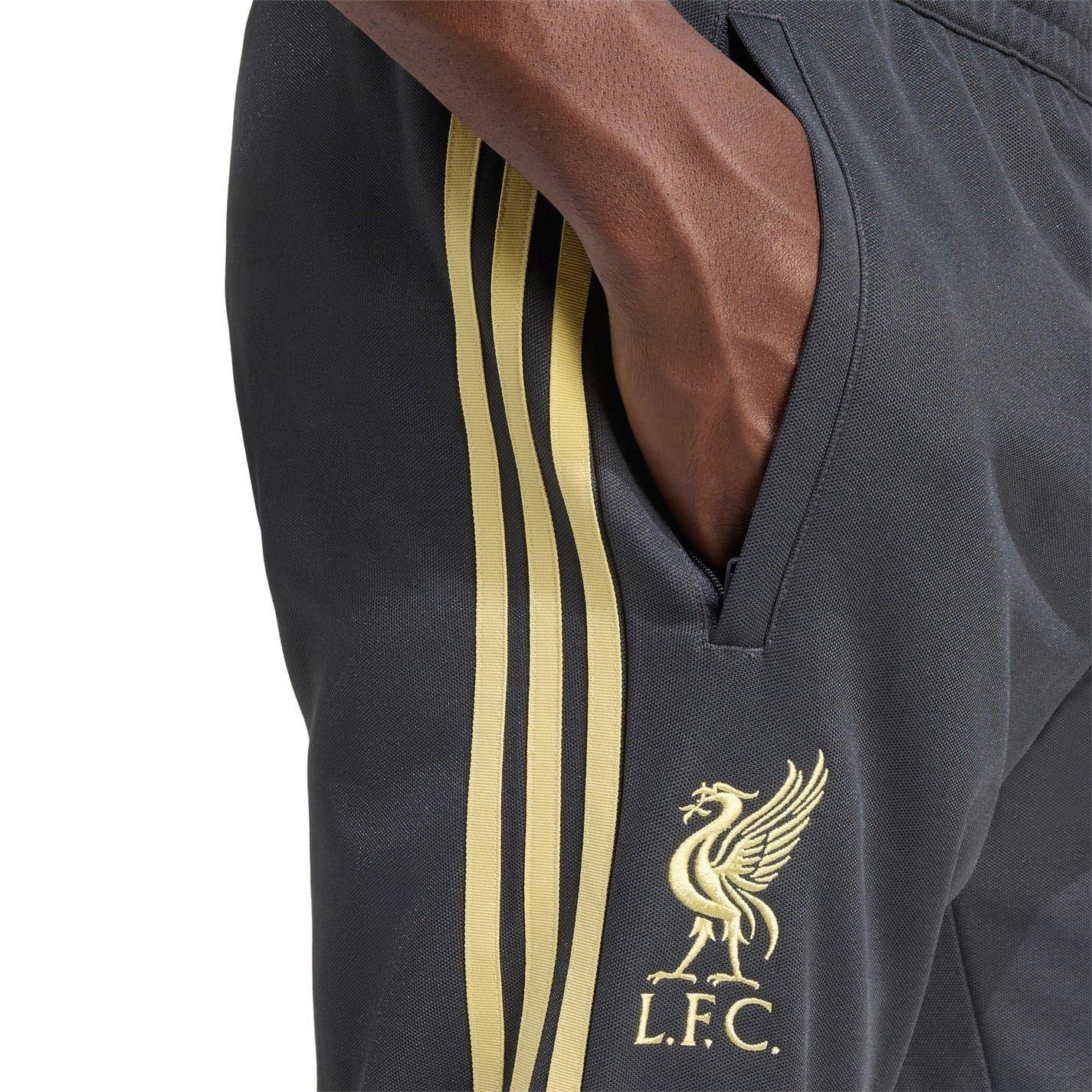 Black - Pack Shot - Adidas Mens Liverpool FC Tracksuit Bottoms