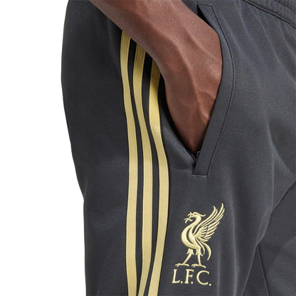 Black - Pack Shot - Adidas Mens Liverpool FC Tracksuit Bottoms