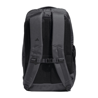 Grey - Back - Adidas Hybrid Recycled Polyester Backpack
