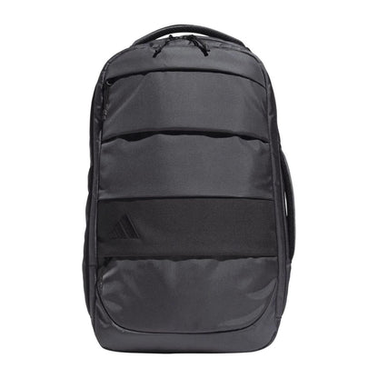 Grey - Front - Adidas Hybrid Recycled Polyester Backpack
