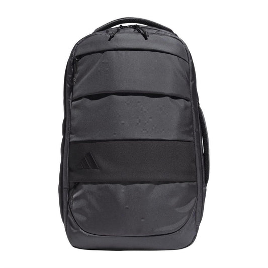 Grey - Front - Adidas Hybrid Recycled Polyester Backpack