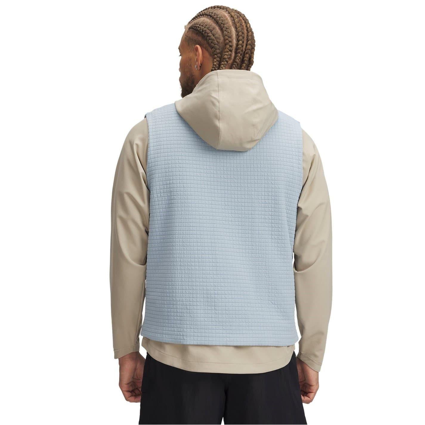 Blue - Back - Under Armour Mens Unstoppable Lightweight Gilet