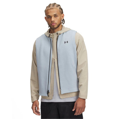 Blue - Front - Under Armour Mens Unstoppable Lightweight Gilet